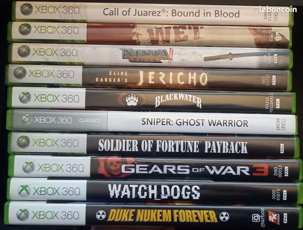 Lot De 4 Jeux Xbox 360 Action Tir - Inclut Homefront - Version PAL Français - Livraison Gratuite