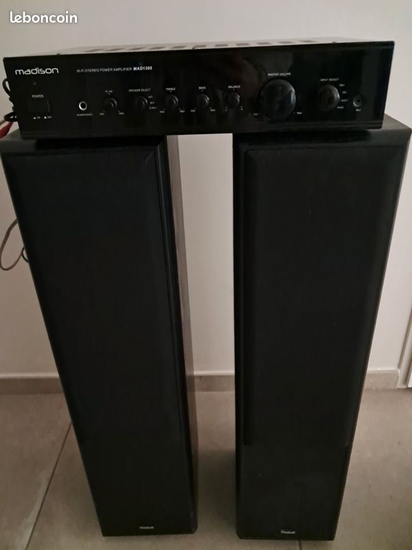 Ampli et enceintes Madison/ Magnat (image 1)