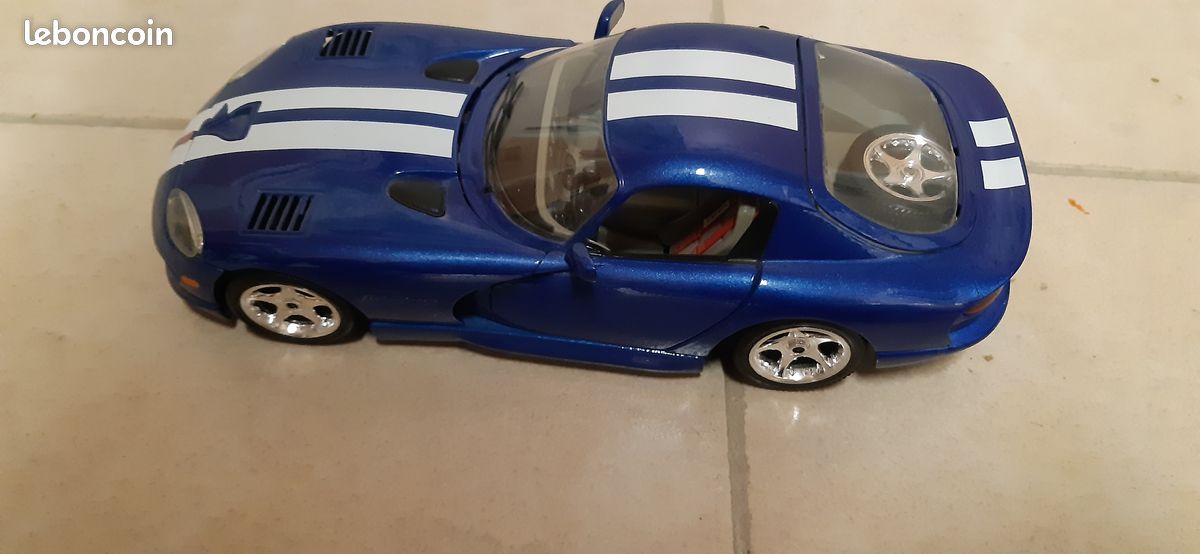 Fixation De Porte Miniature Pour Dodge Viper RT10 1/18 Burago - Pièce Détachée #B03