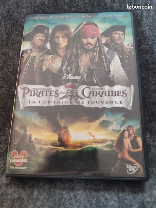 DVD Film - Pirates des Caraïbes : La Fontaine de Jouvence (image 1)
