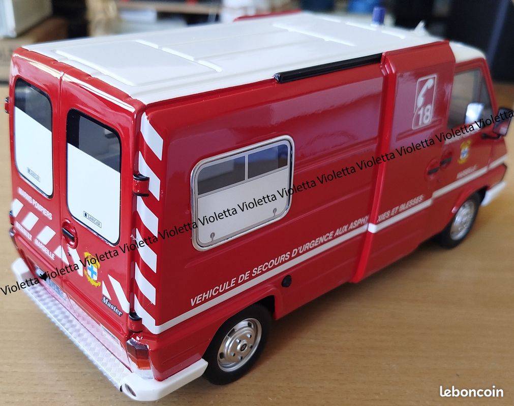 Vitesse SB 1/43 - Renault Clio 1998 Pompiers