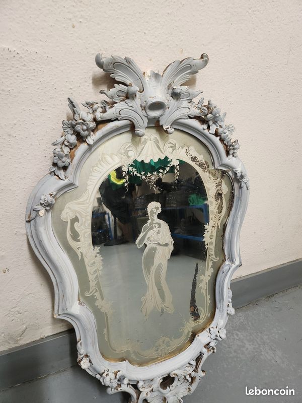 Miroir vénitien pour restauration (image 1)