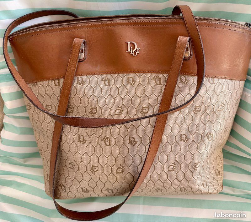 Shoulder Bag Sac Cabas Dior Vintage Sac Cabas Dior Noir Sales