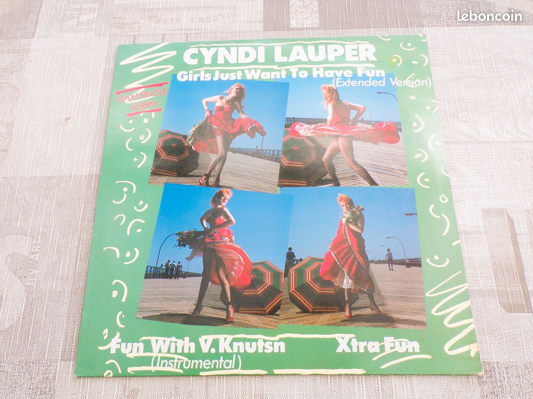 Disques Vinyles Maxi 45 Tours Années 80 (image 4)