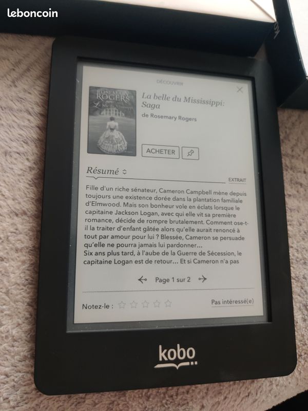 Liseuse Kobo glo (image 2)