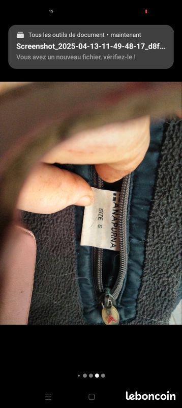Veste polaire en apurna taille S M aussi (image 4)