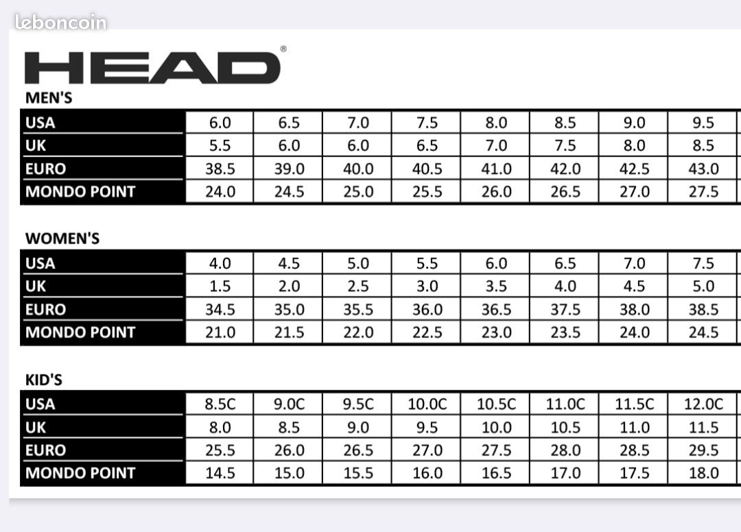 Bottes / chaussures de ski head (image 10)