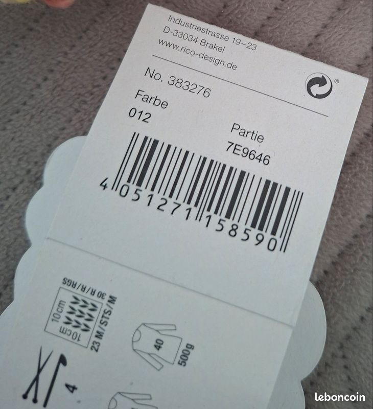 Lot de laine Merino Extra fine Dk RICO (image 7)