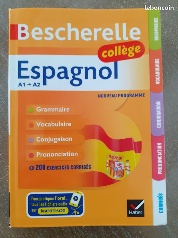Bescherelle espagnol Collège (image 1)