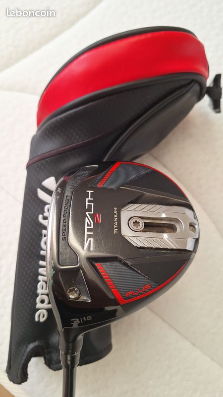 TaylorMade STEALTH 2 PLUS 15 x 3 pour gaucher en bois graphite