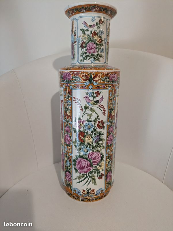 Vase japonais fleuri (image 3)