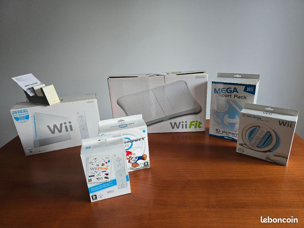 Nintendo wii + WiiFit Balance Bord + Divers accessoires (image 10)