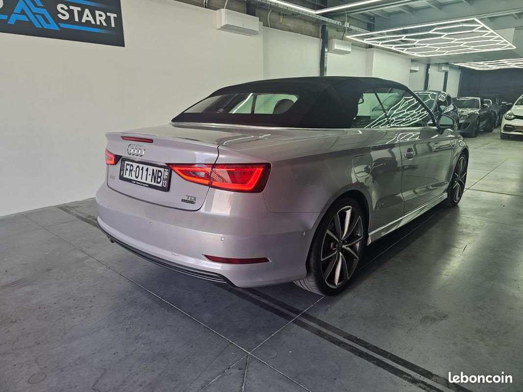 Audi A3 CABRIOLET Sportback S line 184ch quattro S-tronic / régulateur de vitesse auto adaptatif / siege chauffant /drive slect / climatisation bi-zone / feux automatique (image 11)
