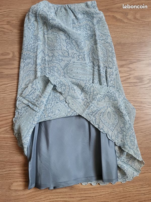 Tailleur printemps/été, veste + jupe CAROLL T38 (image 8)