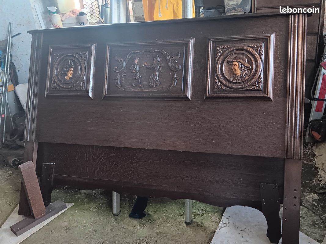 Armoire bretonne sculptée (image 3)