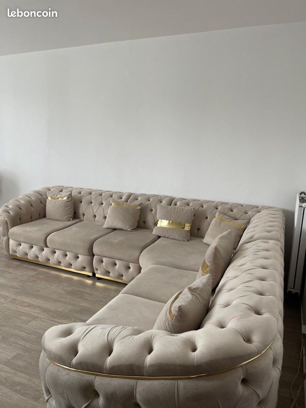 Canapé beige (image 7)
