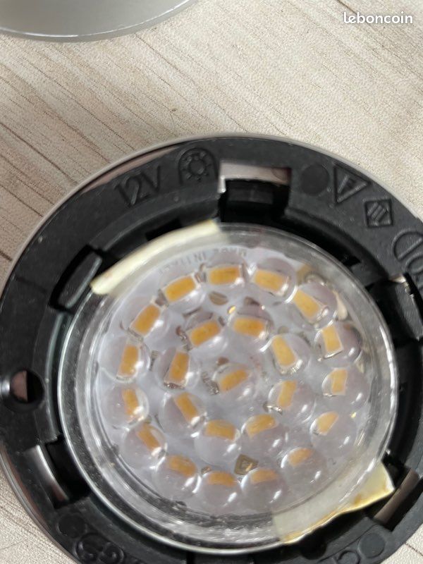 Kit 3 spots led à encastrer ou en applique (image 6)