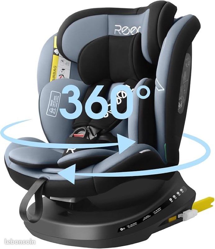 Siège auto pivotant 360° ISOFIX – Neuf jamais uti (image 3)