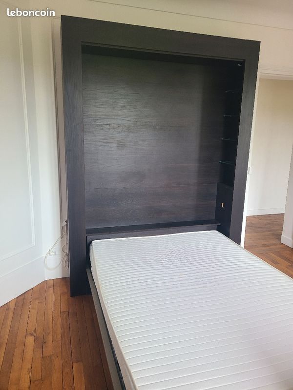 Vends armoire-lit suite déménagement (image 5)
