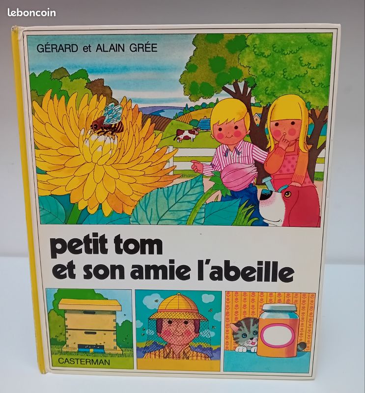 Petit Tom et son amie l’abeille – Casterman 1971 – vintage Alain Grée (image 1)
