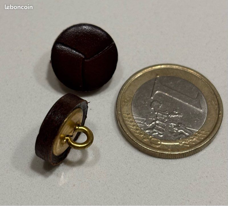 Bouton Noir Ancien Mercerie - Lot De 1 à 10 Pièces - Occasion, Vintage
