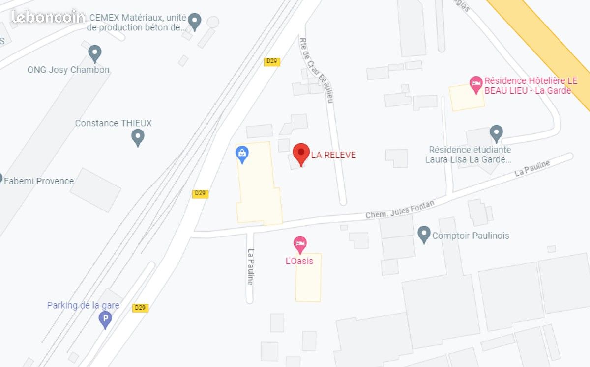 Parking La Garde · 58 €/mois