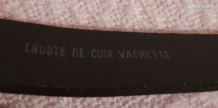 Ceinture garcon noir (image 3)
