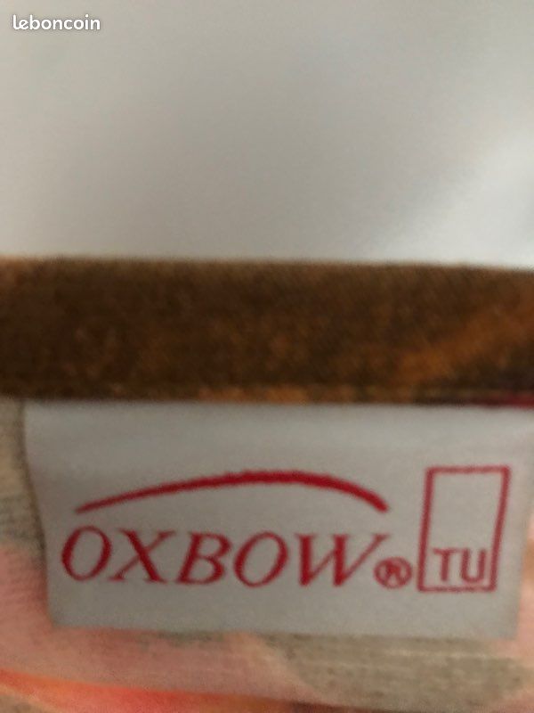 Sac coton bandoulière OXBOW- evaloire (image 4)