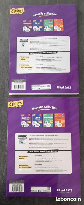Ouvrage scolaire 1ére STMG économie (image 2)