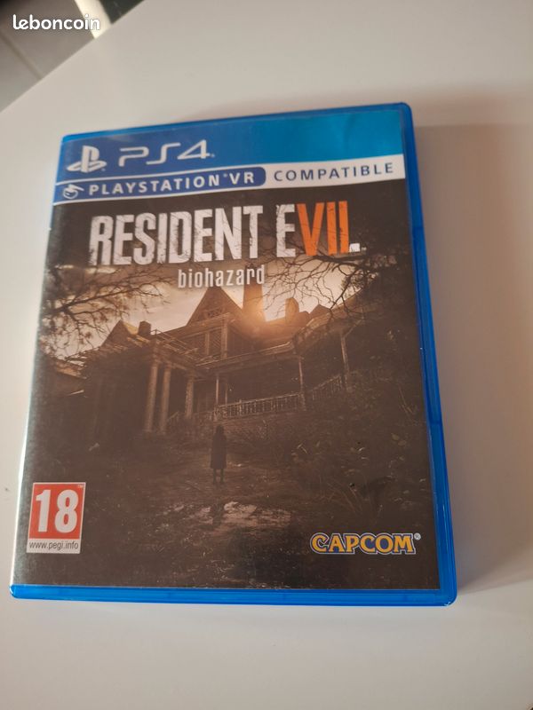 Jeu PS4 Résident Evil biohazard (image 1)