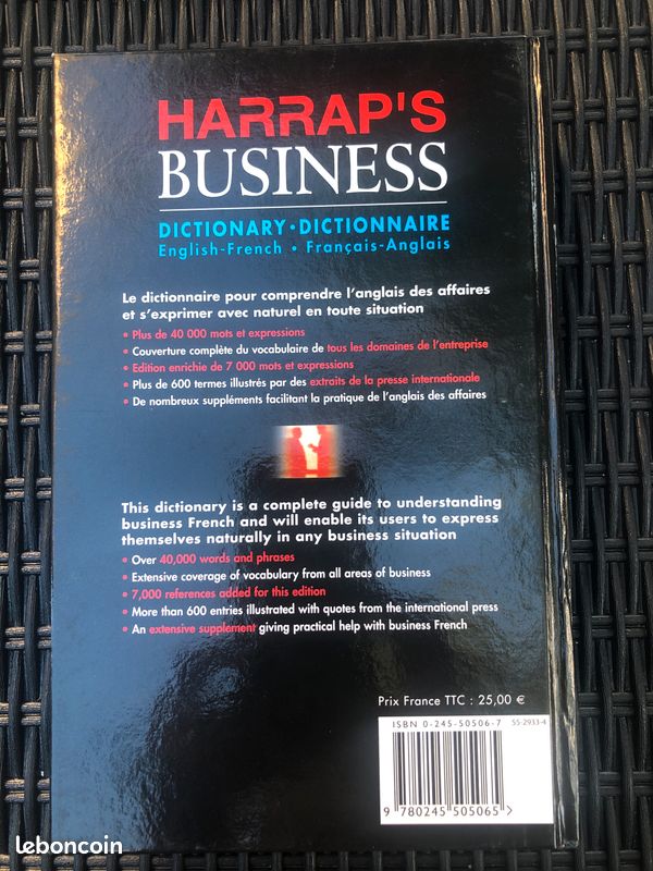 Dictionnaire Français-Anglais English-French Business (image 2)
