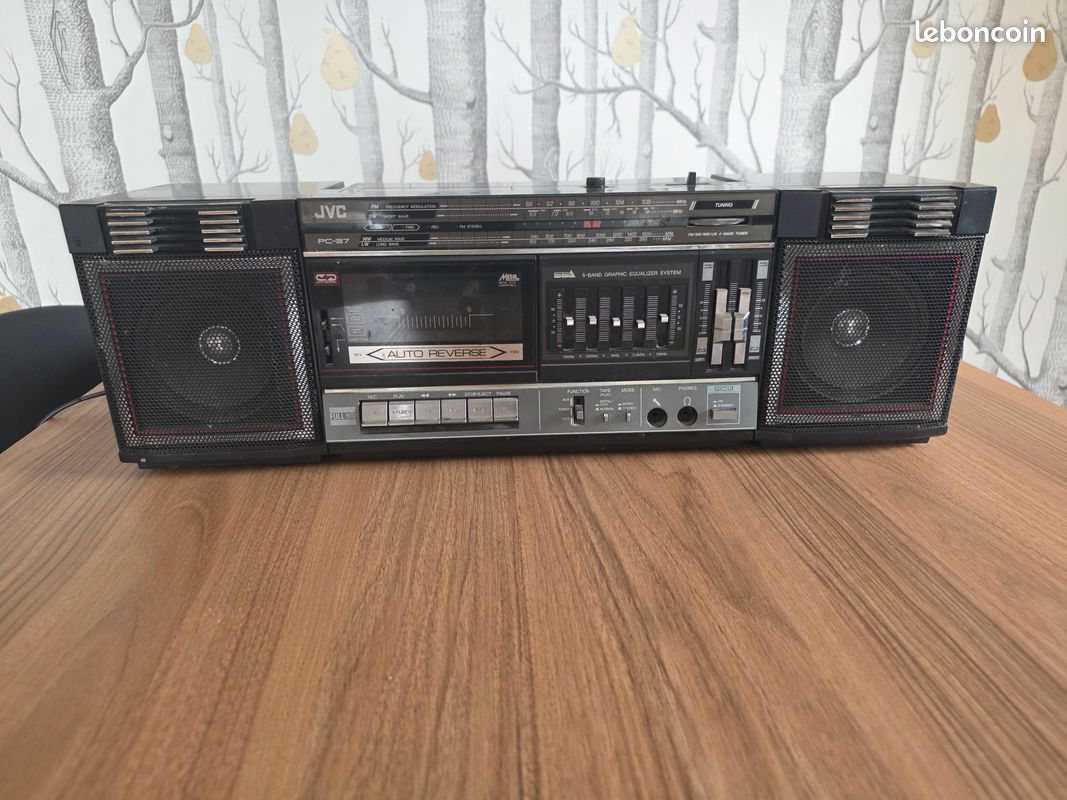 Radio Cassette Vintage JVC Pc-37 (image 1)