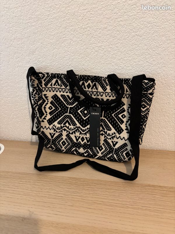 Sac IKKS Neuf Avec étiquettes - Tissu - Marque Française