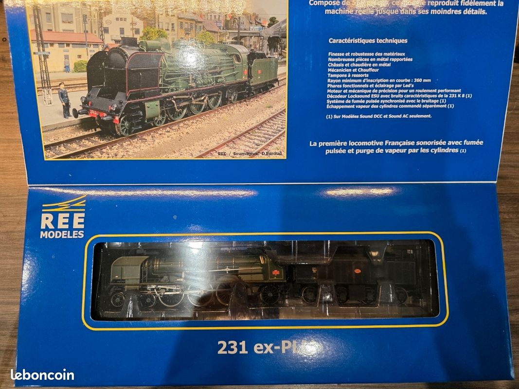Locomotive à vapeur 231 K 8 | Train touristique PARIS-Nord