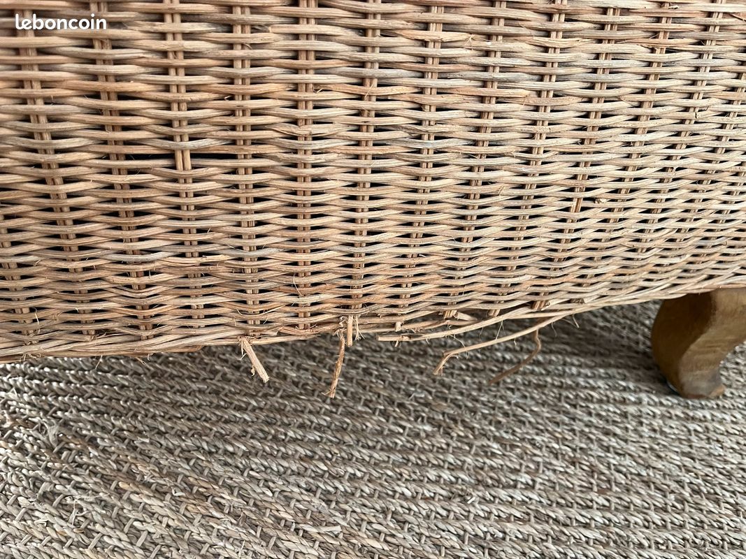 Fauteuil en rotin (image 5)