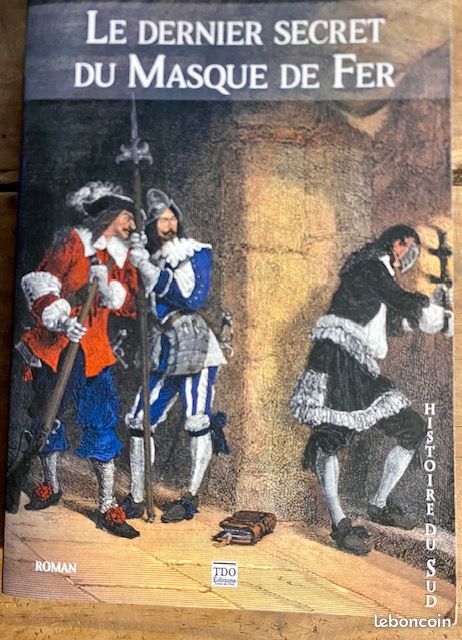 Livre "Le dernier secret du masque de fer" Guy Caillens (image 1)