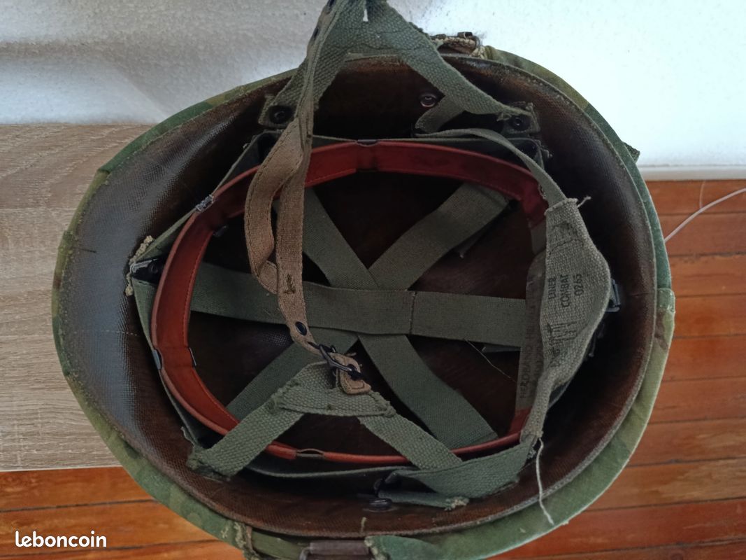 Casque Parachutiste US M1C US Army Guerre du Vietnam Us army (image 5)