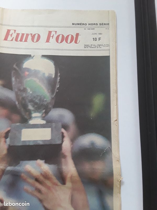 Journal l'équipe Hors série juin 1984 Champions d'Europe Platini Giresse football (image 2)