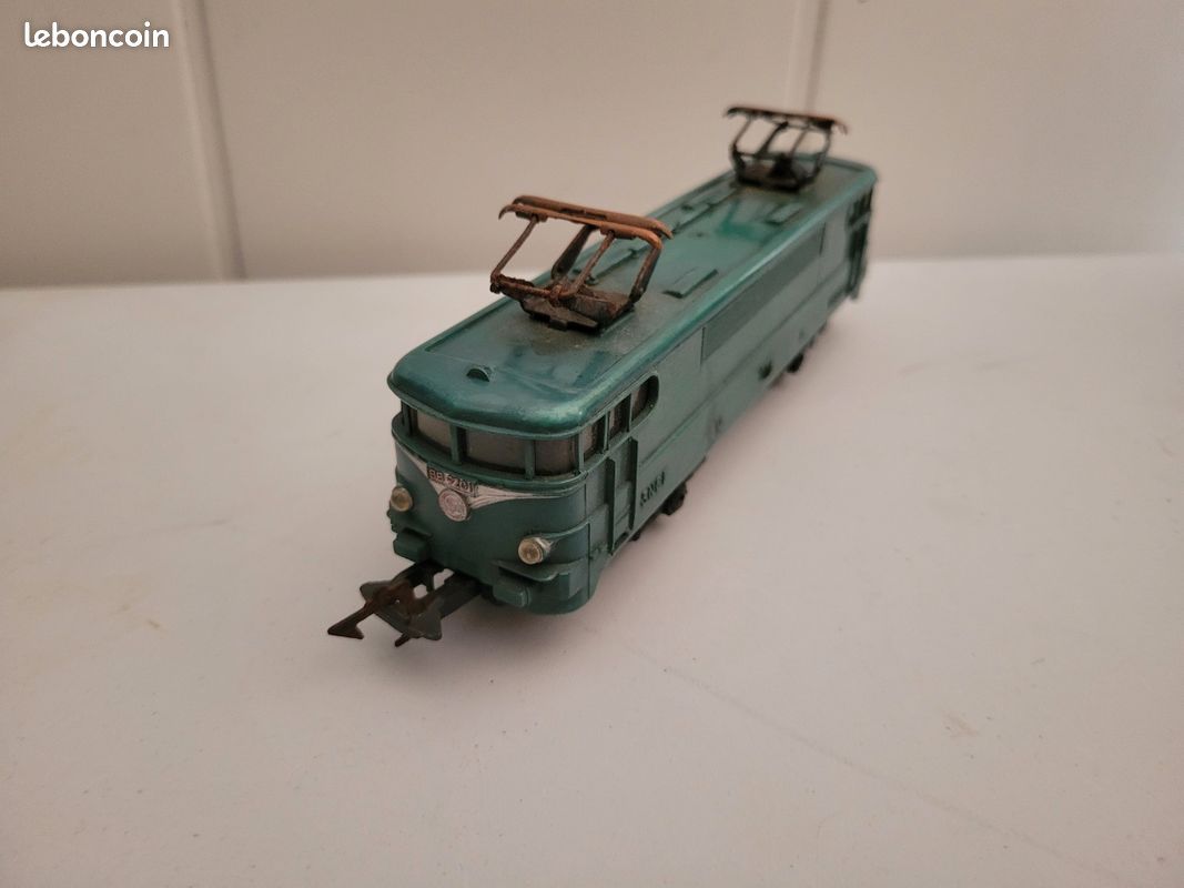 Locomotive Jouef BB 9201 Verte - Modèle Repeint, Démotorisé - Occasion Collection