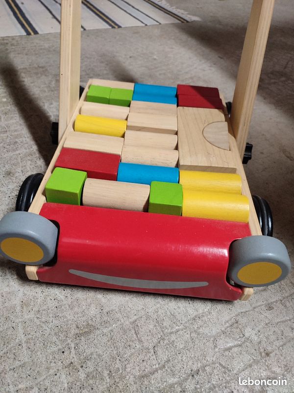 Chariot de marche plan toys (image 1)