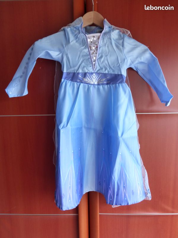 Costume / déguisement Elsa La Reine des Neiges 2 – Disney & Rubies – 3-4 ans (image 5)