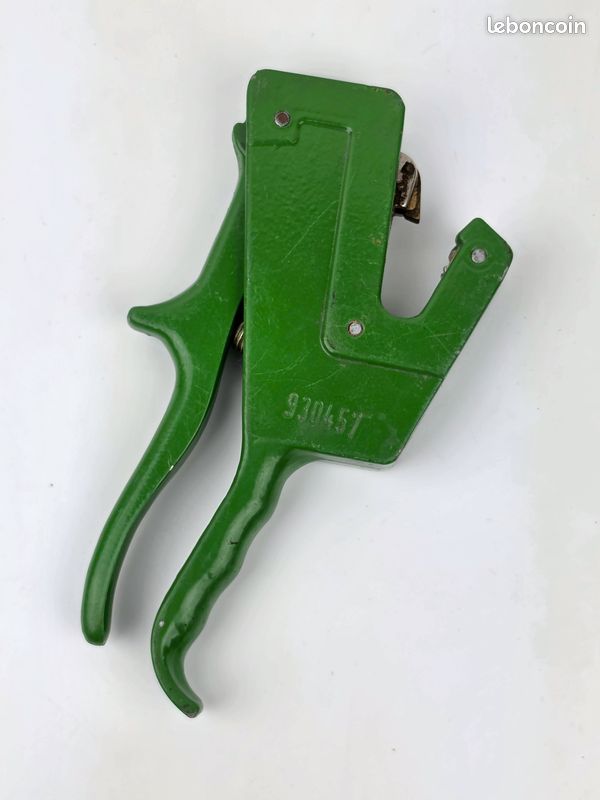 Pince outil d'identification marquage Vetal métal vert (image 2)