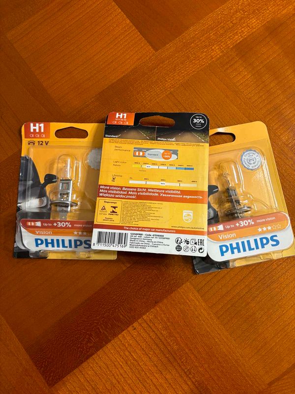 Ampoule H1 voiture, 12V 55W - Philips