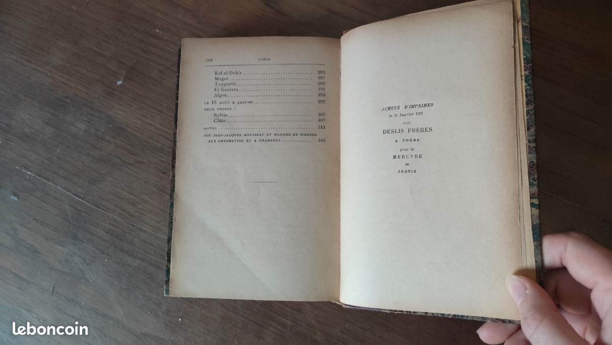 Livre ancien “Le roman du lièvre” de 1907 (image 7)