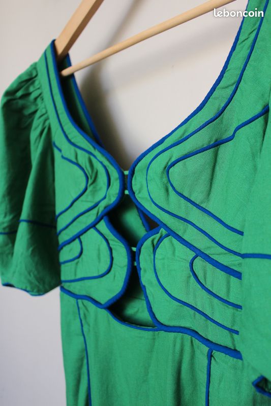 Robe midi graphique Farm Rio (image 8)