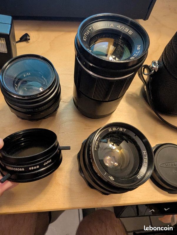 Appareil Photo Zenith E+ Objectifs + accessoires (image 3)