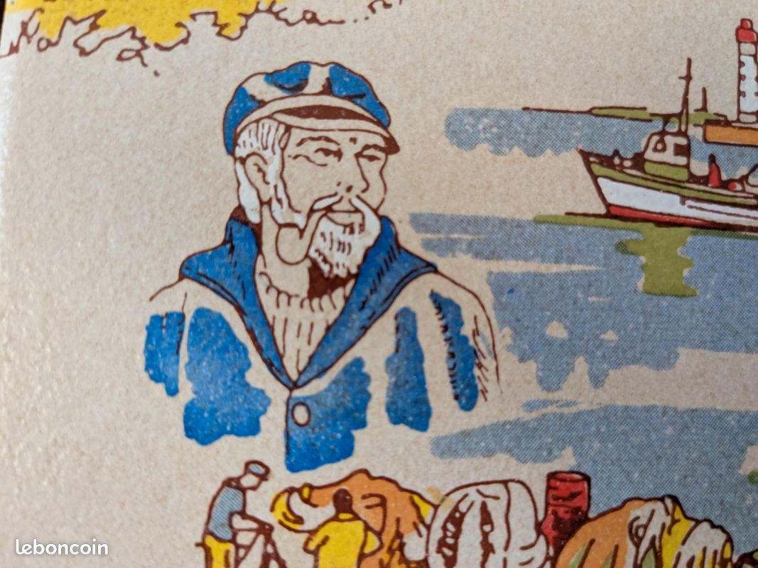 Ancien Dessous de Plat Motif Noirmoutir (image 2)