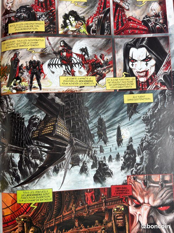 BD – Requiem Chevalier Vampire T.4 : Le Bal des vampires, Mills & Ledroit, éd. Nickel (image 5)