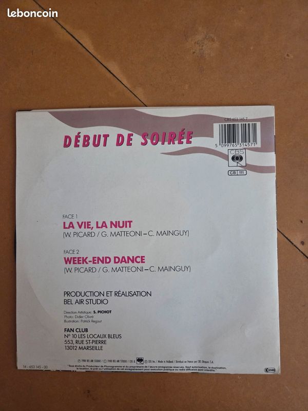 Vinyle debut de soiree (image 2)