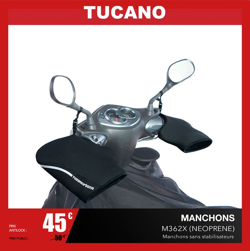 Manchons Tucano Urbano Neoprene pour Scooter - R362X
